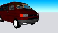 1993 Volkswagen EuroVan GL (passenger van)