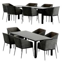 Senso Chair & Aodt Black Table (335500)