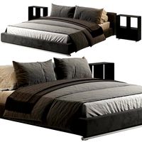 Double bed Flexform groundpiece (335490)