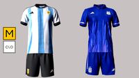ARGENTINA 22 AWAY Home JERSEY WORLD CUP 2022 - CLO3D MD