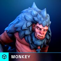 Stylized Fantasy Monkey