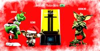 Anycubic Mono 4K 3D Printer + Gizmo + Evil Gremlins + Grinch
