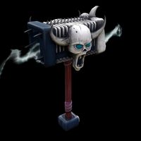 Gamedev hammer lowpoly