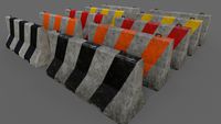 PBR Concrete Barrier V2