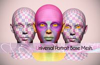 Universal Face Topology - BaseMesh