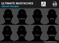 Ultimate Mustaches Pack ( Facial Hair )