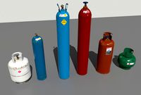 Industrial Gas Cylinders Pack 1