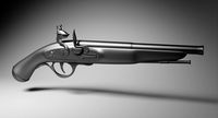 Flintlock pistol basemesh