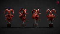 3D SCULPT - Die Apokalyptischen Reiter III Famine