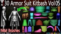 30 Armor Suit Kitbash Vol 05