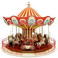 carousel 3D model