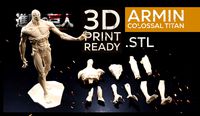 Armin Colossal Titan STL for 3D Print
