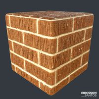 Brown Brick - Photogrammetry-based Environment Texture