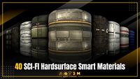 40 Sci-fi Hardsurface Smart Materials