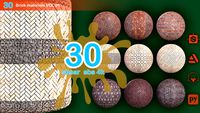 30 brick materials wall 4k .SBS .SBSAR editable