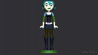 Gwen - Total Drama 3D print model