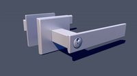 Door Lever Square