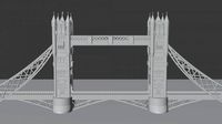 English bridge 3d blender