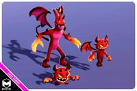 Imp Demon Devil Evolution Pack Cute Series