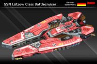 Spaceship GSN Lützow Class Battlecruiser