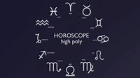 Horoscope 12 high quality KITBASH models (330191)