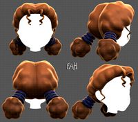 Base Hair for girl V36