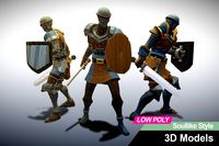 [Soullike Style] Swordman 3D Models