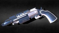 Futuristic Handgun Interceptor