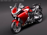 Honda VFR1200 2010 3D Model
