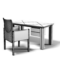 Rossidialbizzate bodern office desk table modern contemporary