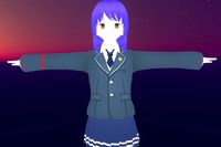 Cute Anime Girl - Akina