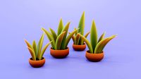 Stylized potted plant (320085)