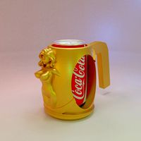 Cute Girl Beer Stein Can Holder