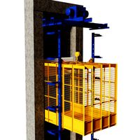 Freight elevator lift (114545)