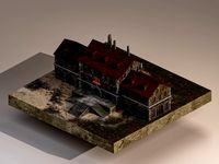 Medieval Academy 3D Model