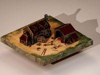 Medieval Workshop Level 5 3D Model
