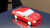 Low Poly Simple Car