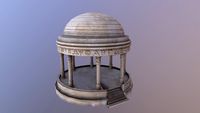 Greek Dome 3D Model