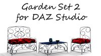 Garden Set 2 for DAZ Studio