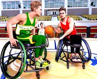 Z Sport Wheelchair and Poses for Genesis 8.1