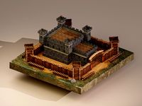 Medieval Castle Level 5 3D Model