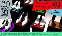 SHOE COLLECTION - 20 DESIGNS