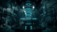 C4D Octane Scifi LOGO Star Warship Star Trek Cyberpunk style frame Spaceship cabin core space