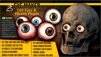 Eye Maker: 102 Eyes and ZBrush Plugin