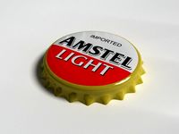 Amstel Bottle Tin Cap 3D Model
