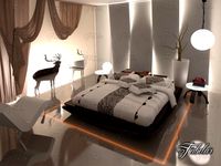 Bedroom 07 3D Model