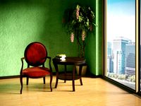 Cheir velvet red