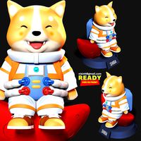 Astronaut Shiba