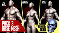 Basemesh Pack of 3