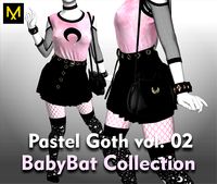 Pastel Goth Outfit vol.02 - BabyBat Collection
